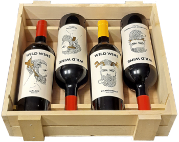 WILD WINE zestaw win w skrzynce